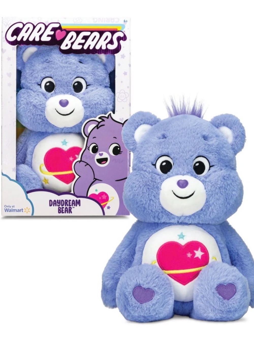 Care Bears (2021) “Day Dream Bear" 14” Care Bear Plush Toy/Basic Fun/NIB